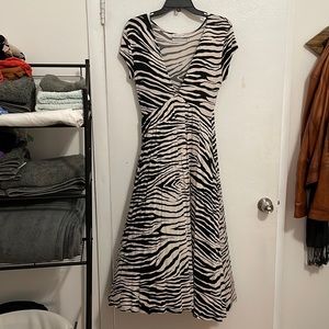 Urban Outfitters Zebra Maxi Dress
